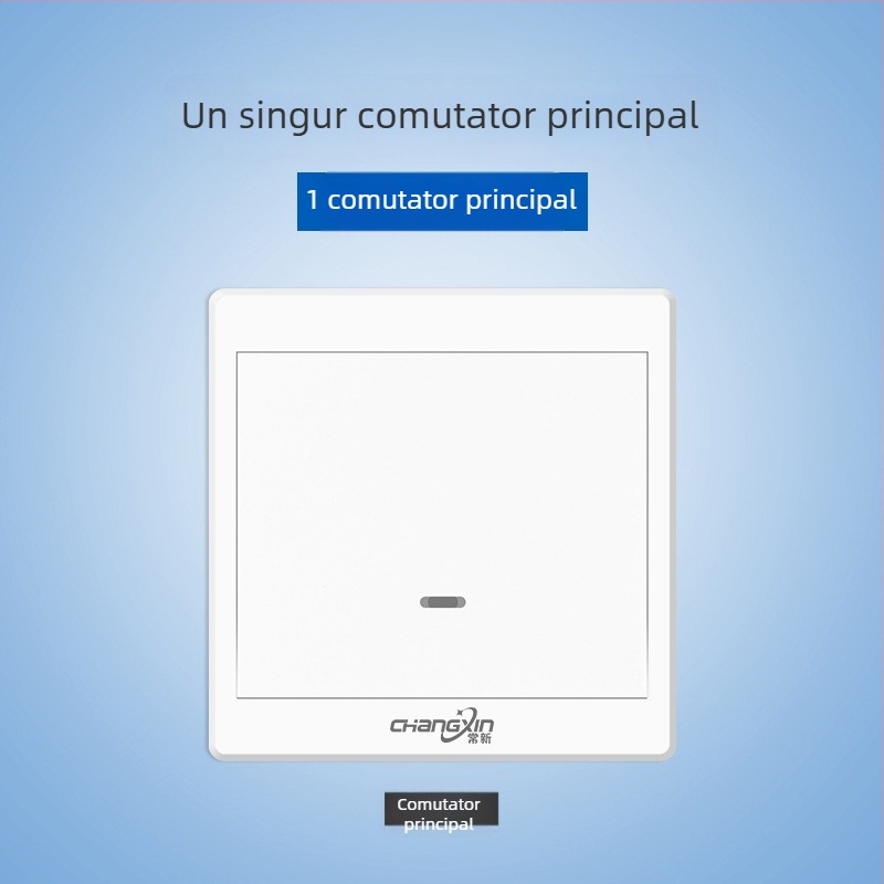 Comutator wireless cu telecomandă 220V pentru iluminat casnic, tip: întrerupător cu telecomandă unic, model: Remote control switch