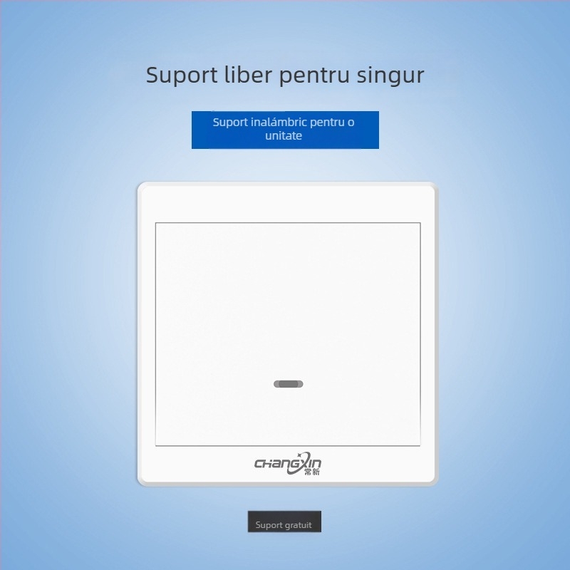 Comutator wireless cu telecomandă 220V pentru iluminat casnic, tip: întrerupător cu telecomandă unic, model: Remote control switch