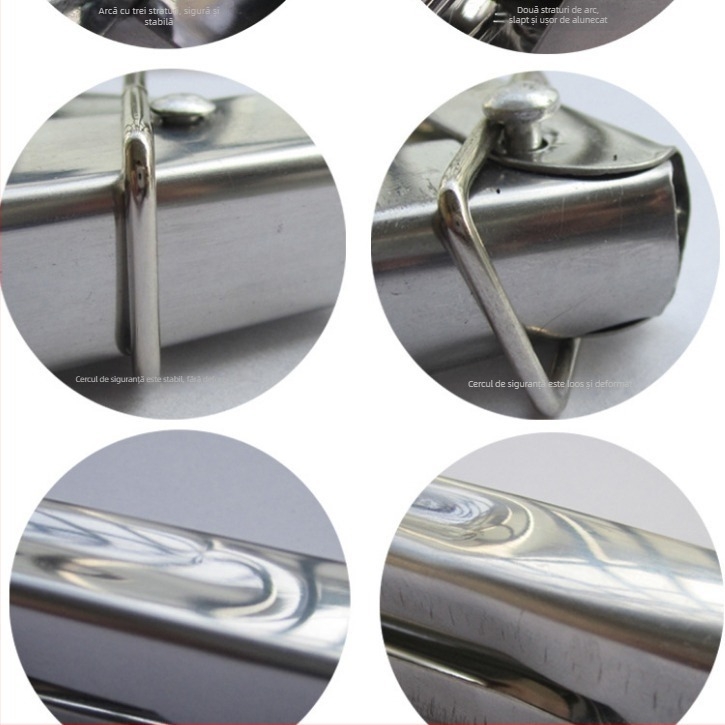 Clip pentru alimente, din oțel inoxidabil 410; lansat vara anului 2014