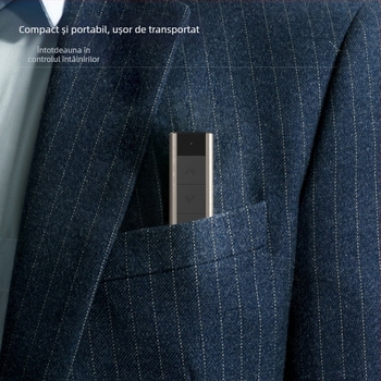 Deli PPT stilou laser cu telecomandă pentru prezentări multimedia, reîncărcabil prin USB, rază laser 100 m