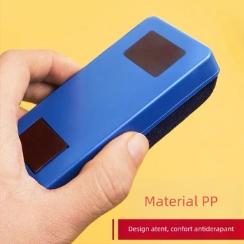 Radieră magnetică pentru tablă cu burete cu două funcții, spate din flanel, fără praf