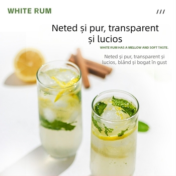 Rom pentru cocktailuri, bază Mojito, 40% alcool, 700 ml, depozitare la temperatura camerei