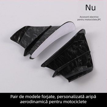 Deflector pentru motocicletă din fibră de carbon Bu ye – model universal, compatibil cu toate modelele