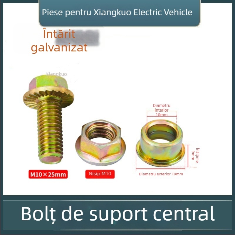 Șuruburi de susținere medii pentru vehicule electrice, material: fier, marcă XK, cutie cu 1000 bucăți, tensiune: Altele