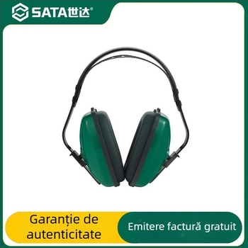 Protecții auditive pentru cap, material de grad industrial, izolare fonică și reducere a zgomotului, căptușeală din burete fonoizolant, pentru medii industriale