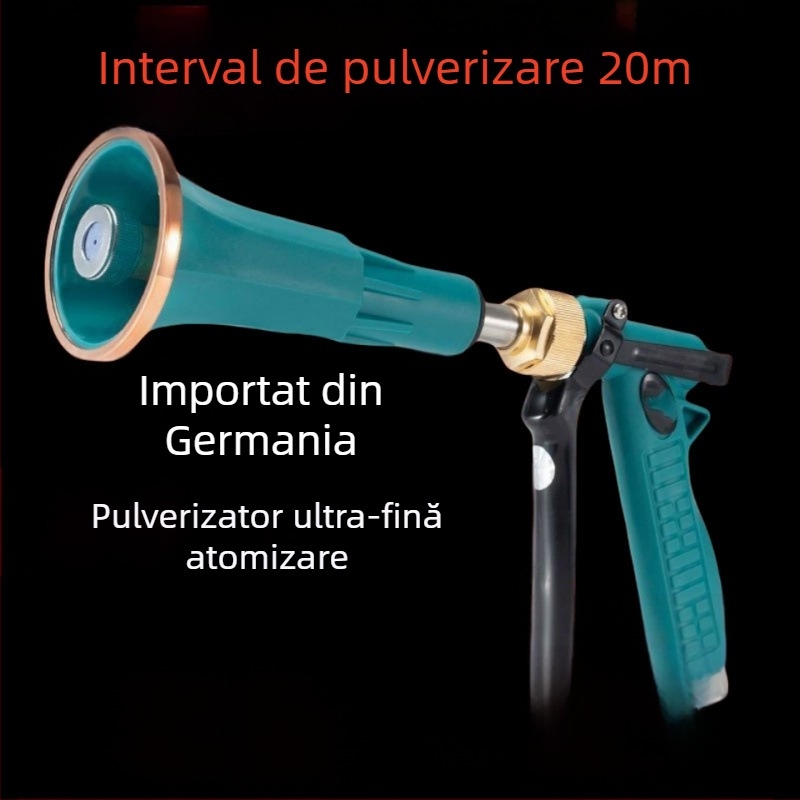 Pulverizator agricol, corp din cupru, atomizare la presiune înaltă, protecție reglabilă împotriva vântului