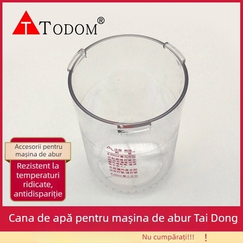Todom DT-118 Ceașcă de apă pentru pulverizator – Pentru aparat de față cu abur, Jet fierbinte/cald, 1 nivel, timp ceață 121–180 s, Material PC rezistent la temperaturi înalte