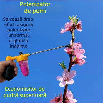 Polenizator pentru pomi fructiferi — plastic, manual, pentru livezi și grădină