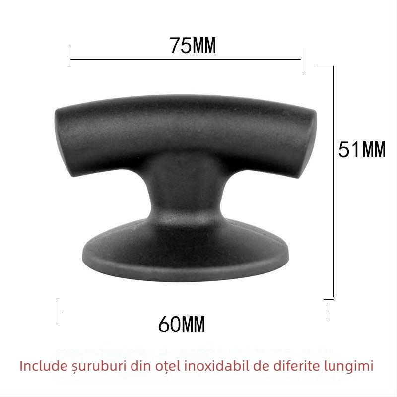 Mâner pentru capac de oală din lemn – seria Mâner, brand Shengjiale accesorii electrocasnice, lansat în 2001