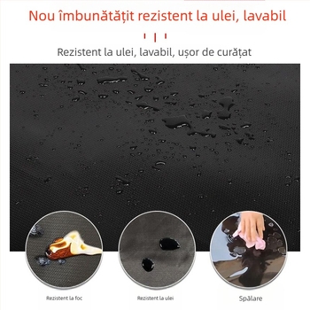 Covoraș BBQ din silicon rezistent la foc, cu fibră de sticlă, dublu‑fațat, pentru camping în aer liber, cod produs Jmf-m062, pernă de izolație