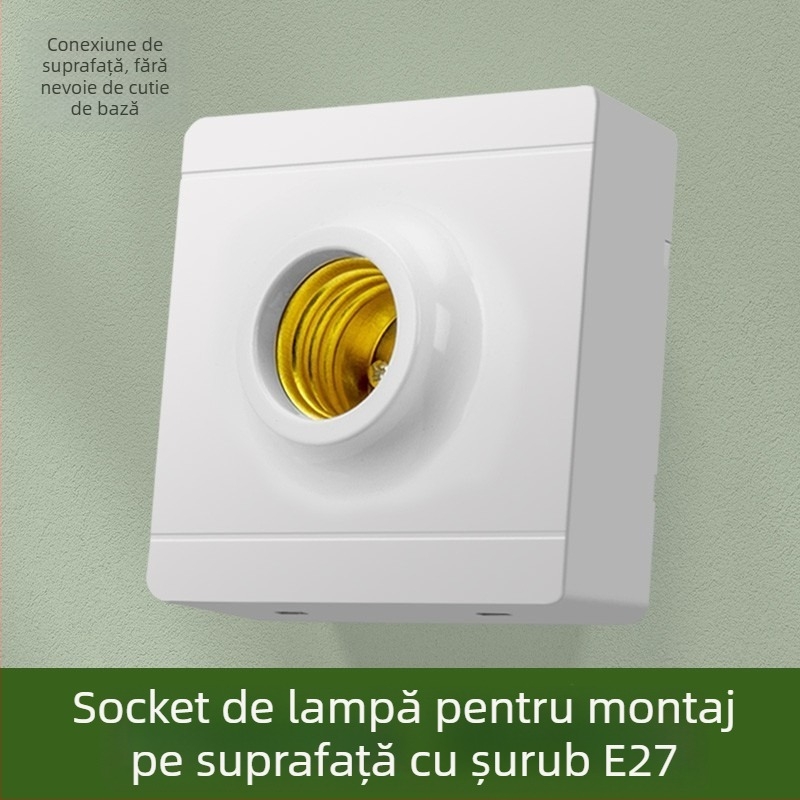 Suport de lampă cu telecomandă, iluminare wireless, întrerupător la distanță (Brand: International electrician; Tip: priză cu telecomandă; Comutator: întrerupător telecomandat)