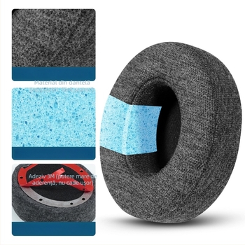 Perne de urechi Beats Studio 2/3 – husă din piele ecologică, burete din bumbac prietenos cu pielea