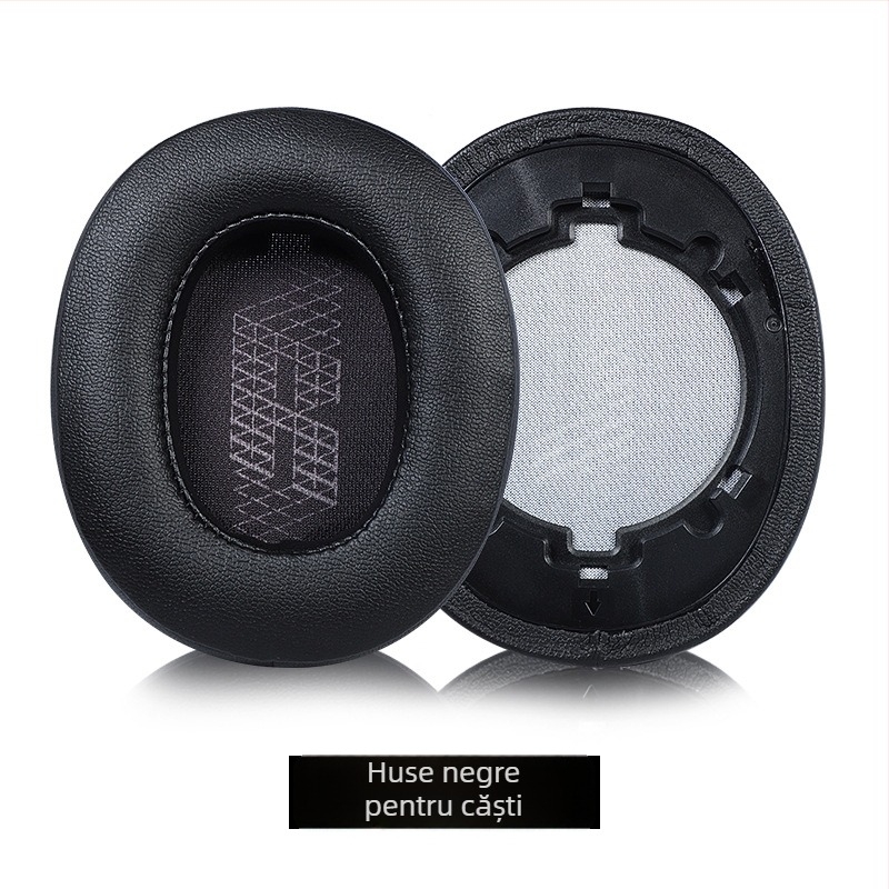 Husă pentru căști JBL LIVE500BT, piele sintetică, confortabilă și moale, compatibil OEM