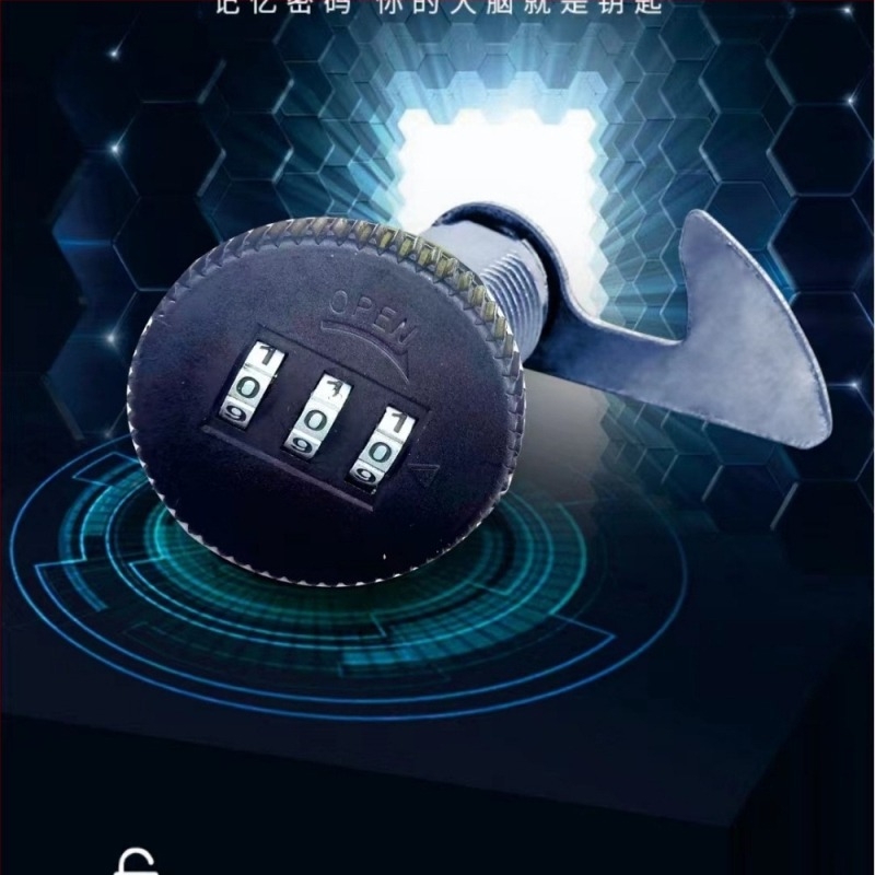 Încuietoare pentru portbagajul vehiculului electric cu parolă – cilindru din aliaj de zinc, marca MLB, anti-furt