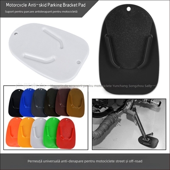 Padă de sprijin anti-alunecare pentru motocicletă – ABS plastic