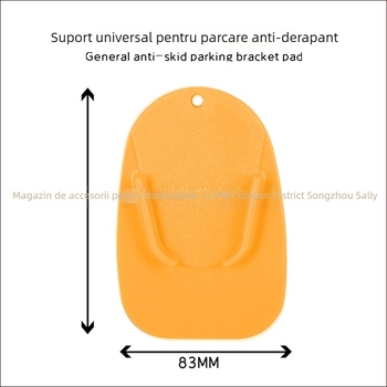 Padă de sprijin anti-alunecare pentru motocicletă – ABS plastic