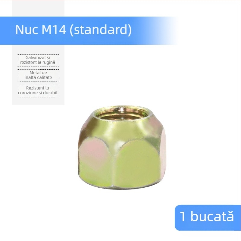 Set de șuruburi pentru butuc, piulițe, șuruburi pentru anvelope, piulițe impermeabile, șuruburi pentru axa din spate și tamburul de frână