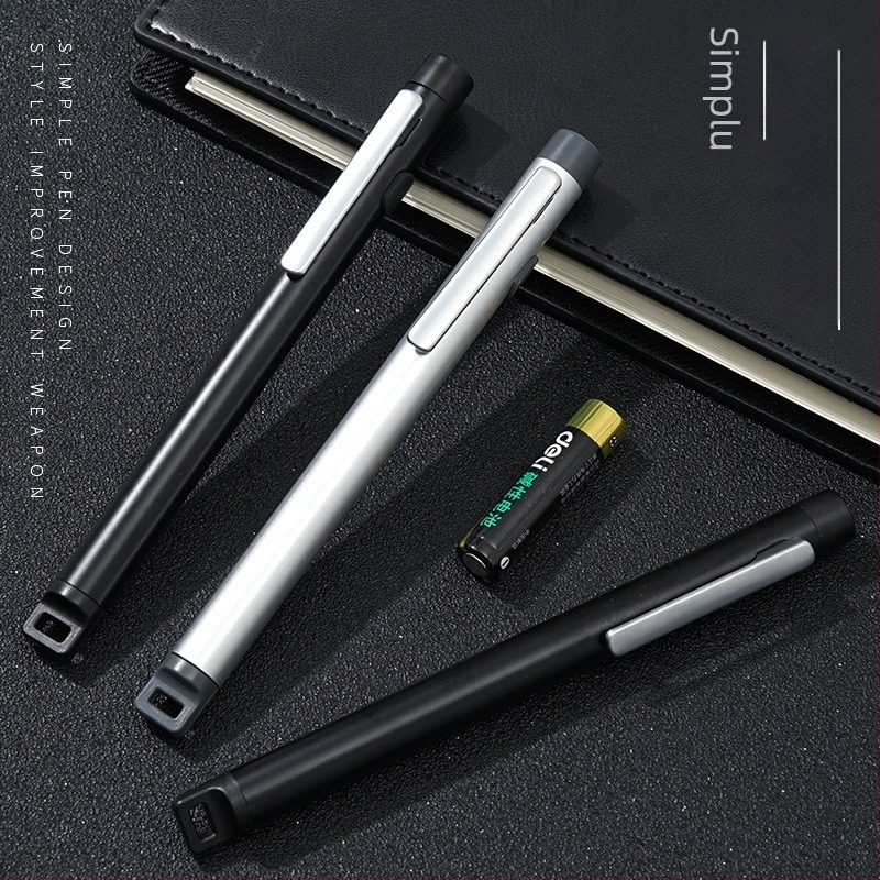 Pointer laser Deli, lungime de undă 650 nm, baterie No.7