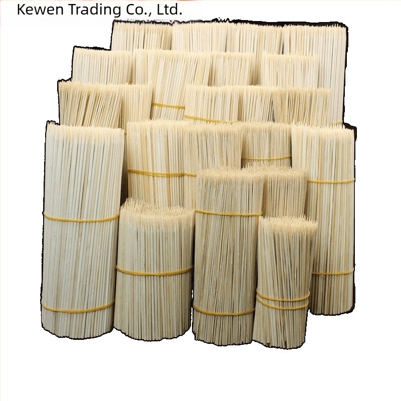 Bețe de bambus pentru grătar, uz casnic, frigărui de miel, marca Kewen