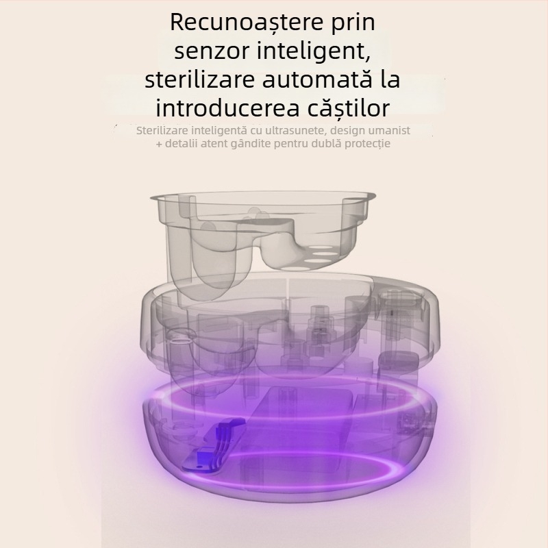 Dopuri de urechi din silicon organic pentru reducerea zgomotului, 38 dB NRR, sterilizabile, tip dopuri