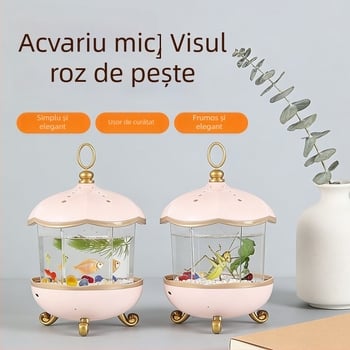 Lampă de birou pentru acvariu pentru animale de companie mici — Cutie pentru creșterea și hrănirea insectelor, Materiale: plastic/rasină/acrilic; Greutate: 205 g; Echipament pentru acvariu