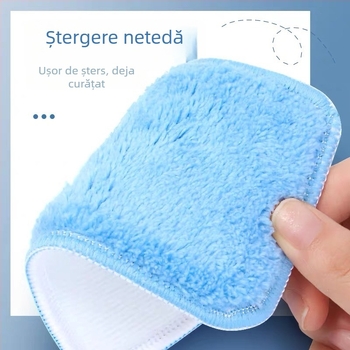 Radieră pentru tablă albă Autonomy, suprafață din material de prosop, spate din plastic, pachet de 150 bucăți, 50 g per bucată