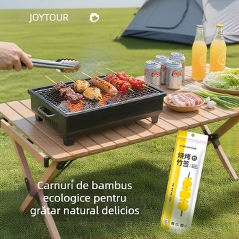 Bețe de frigărui pentru grătar din bambus natural, pachet de 250 bucăți, Guangdong, ambalate