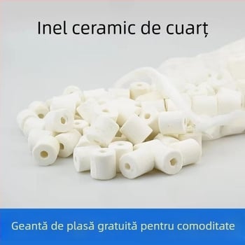 Material filtrare acvariu: inel ceramic și inel de sticlă pentru filtrare biologică