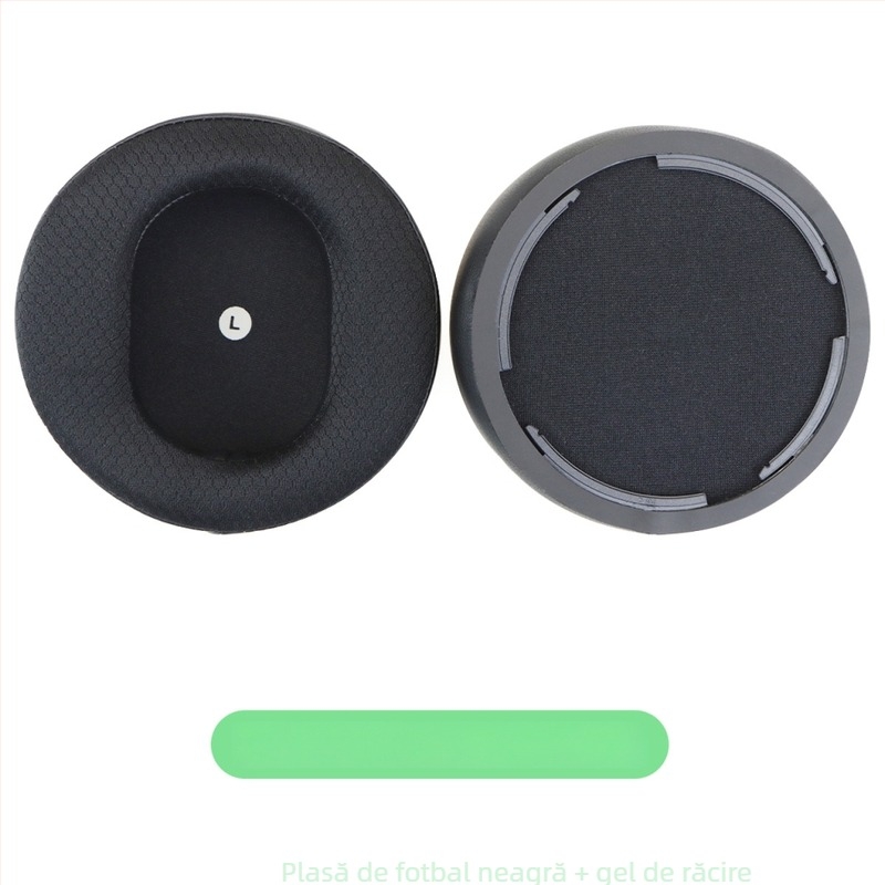 Perne pentru urechi pentru căști Audeze Maxwell, piele artificială, gel rece respirabil