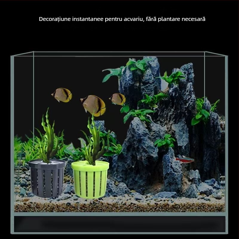 Coș hidroponic pentru plante în acvariu — din plastic, greutate 10, echipament pentru acvariu, marcă Other homes