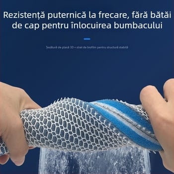Medii filtrare acvariu 8D, burete de filtrare cu densitate mare, material biochimic pentru filtrarea apei