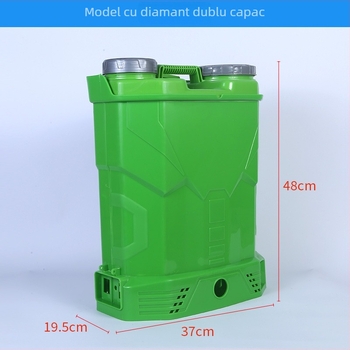 Denon pulverizator electric tip rucsac pentru protecția plantelor, rezervor cu capac dublu