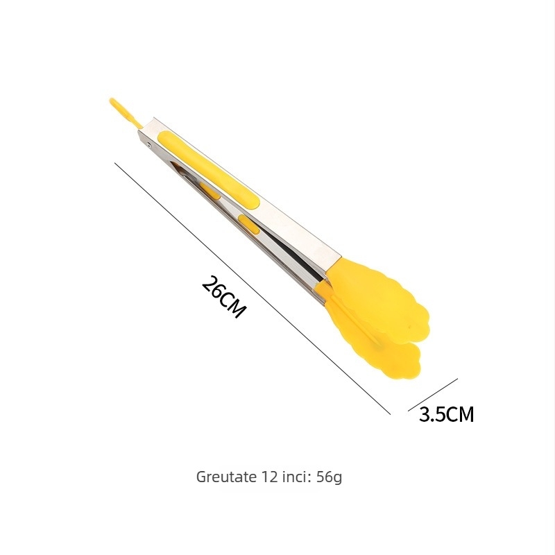 Clip pentru alimente, oțel inoxidabil 410, design modern minimalist, fără logo