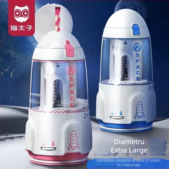 Ascuțitor electric automat pentru creioane | Model M3119-1; Material plastic; Formă geometrică; Acționare electrică