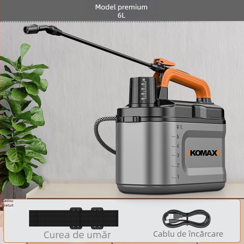 Stropitor electric Cosmax – baterie de litiu, protecția plantelor, utilizare casnică