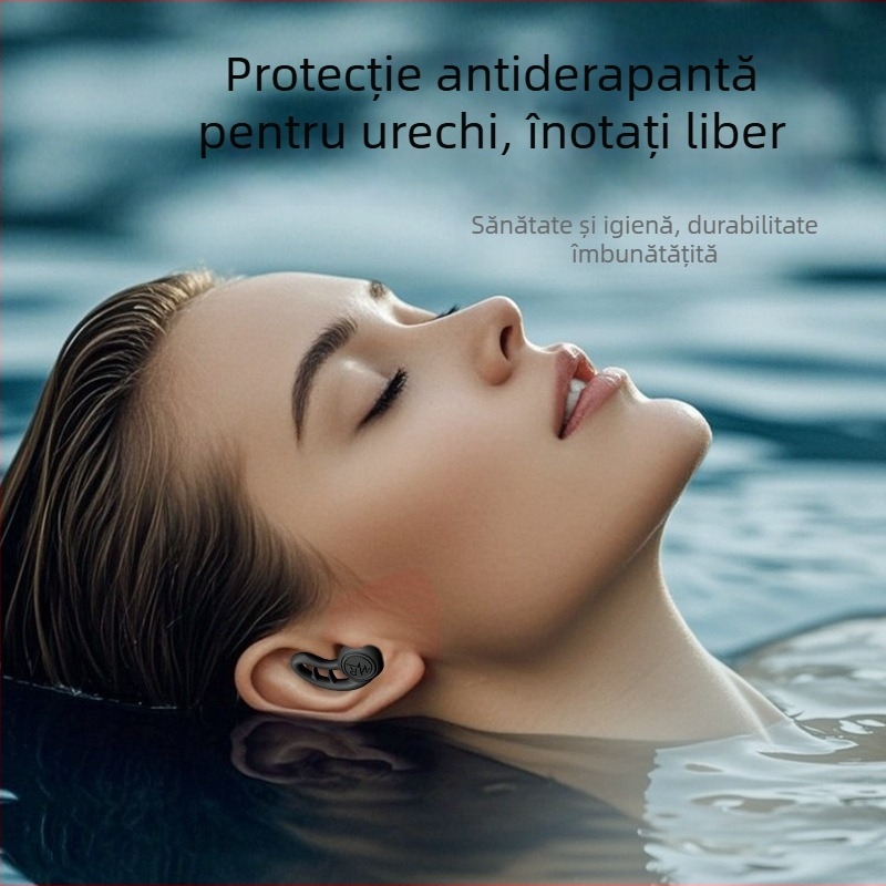 Dopuri de urechi din silicon pentru somn — reducere a zgomotului și impermeabile, pentru somn, baie și înot