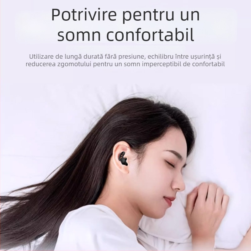 Dopuri de urechi din silicon pentru somn — reducere a zgomotului și impermeabile, pentru somn, baie și înot