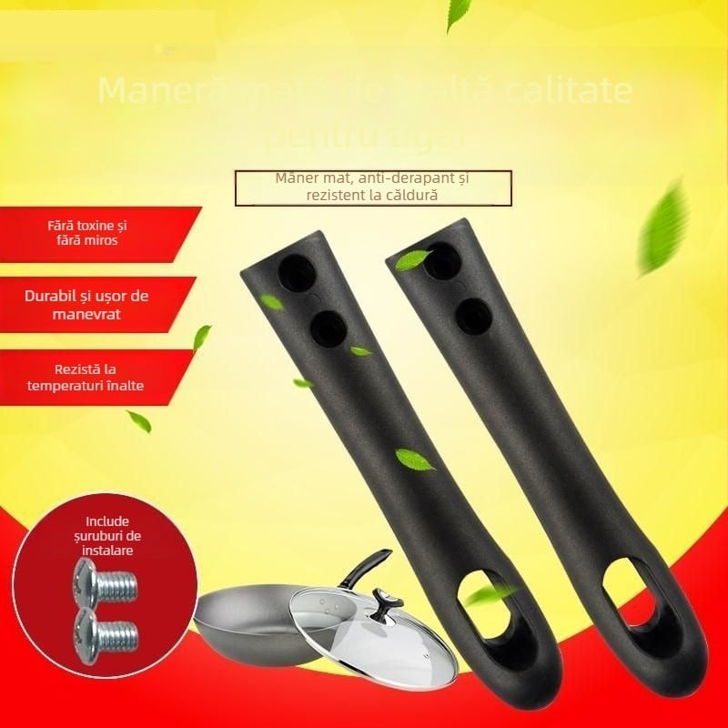 Mâner wok, protecție la arsură, material PP, compatibil cu plitele cu inducție Supor