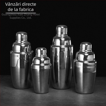 Shaker pentru cocktail din oțel inoxidabil întărit 304, stil modern minimalist, model xhy666, brand Xiao Zhang