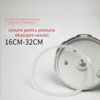 Garnitură de etanșare pentru oală sub presiune, cauciuc, universal compatibil, model 1