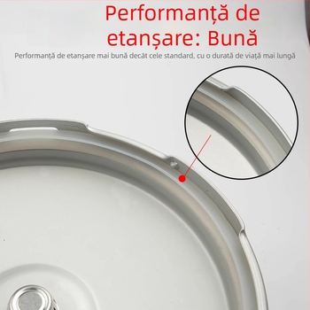 Garnitură de etanșare pentru oală sub presiune, cauciuc, universal compatibil, model 1