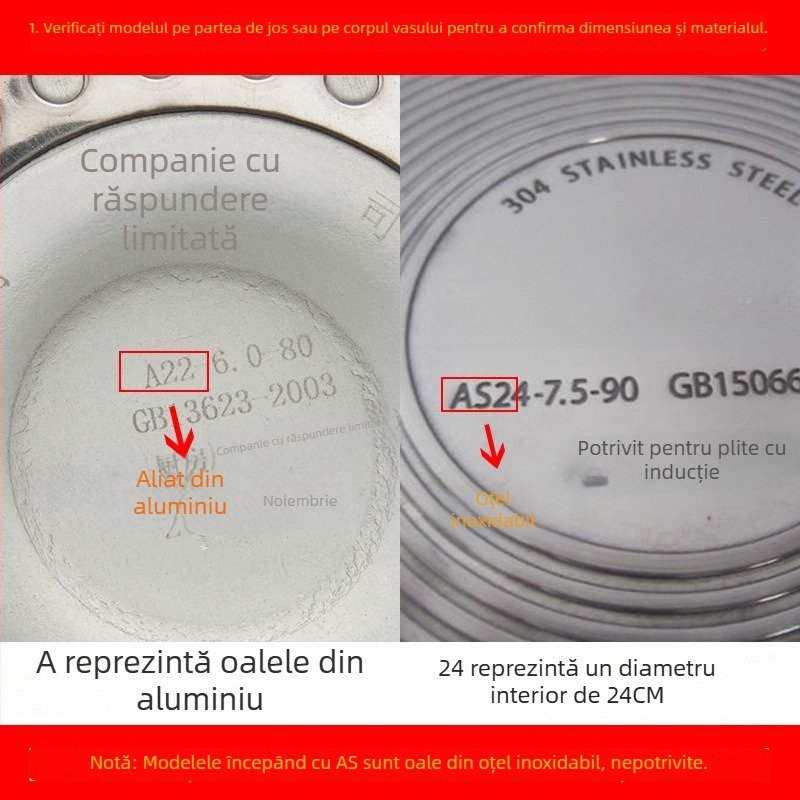 Garnitură de etanșare pentru oală sub presiune, cauciuc, universal compatibil, model 1