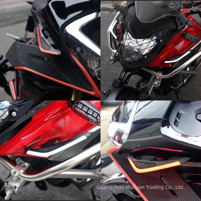 Kevanly Fixed Wing lampă LED ambientală pentru motocicletă, tip universal, 12V, decorative, luminozitate ridicată