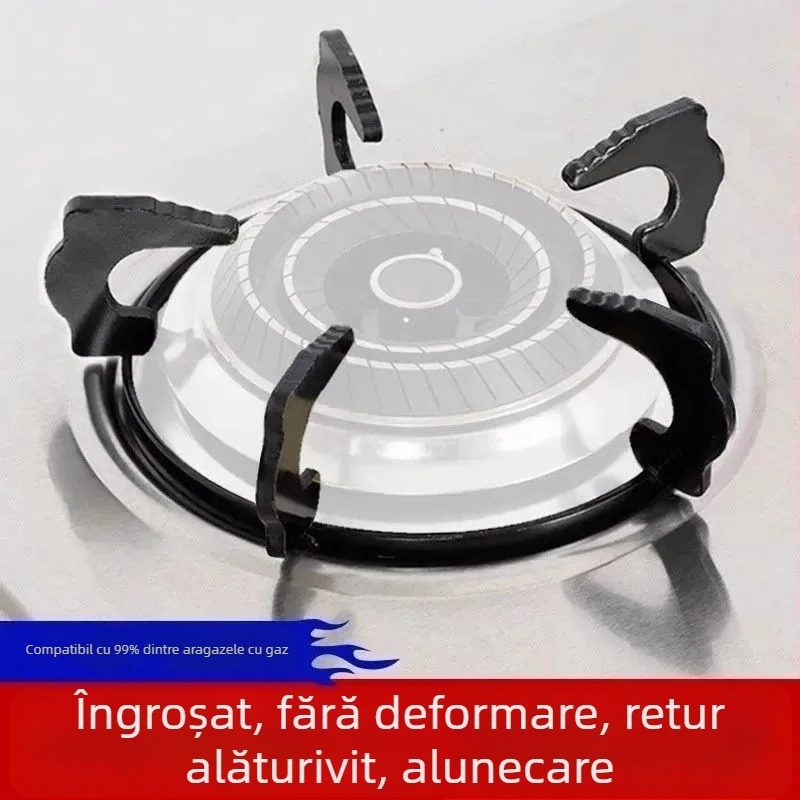 Suport pentru oale la aragaz pe gaz, montaj prin așezare, 2024 lansare, vase de bucătărie