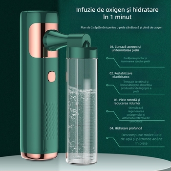 SD-04 Aparat portabil de hidratare facială, ceață rece, baterie încorporată 500–800 mAh, timp de ceață ≤10 s, autonomie până la 1 h