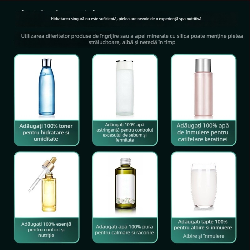 SD-04 Aparat portabil de hidratare facială, ceață rece, baterie încorporată 500–800 mAh, timp de ceață ≤10 s, autonomie până la 1 h