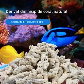 Medii de filtrare din piatră de coral pentru acvariu – Material ABS, set complet de filtre, echipament acvariu