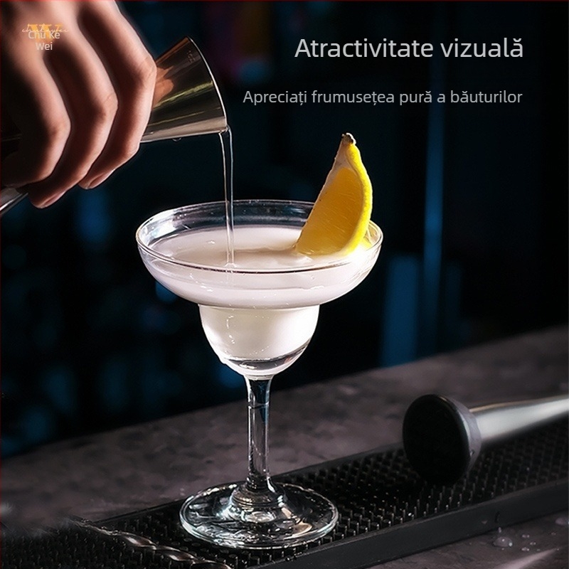 Pahar Martini, din sticlă, capacitate 201–300 ml, stil minimalist modern, pahar de cocktail