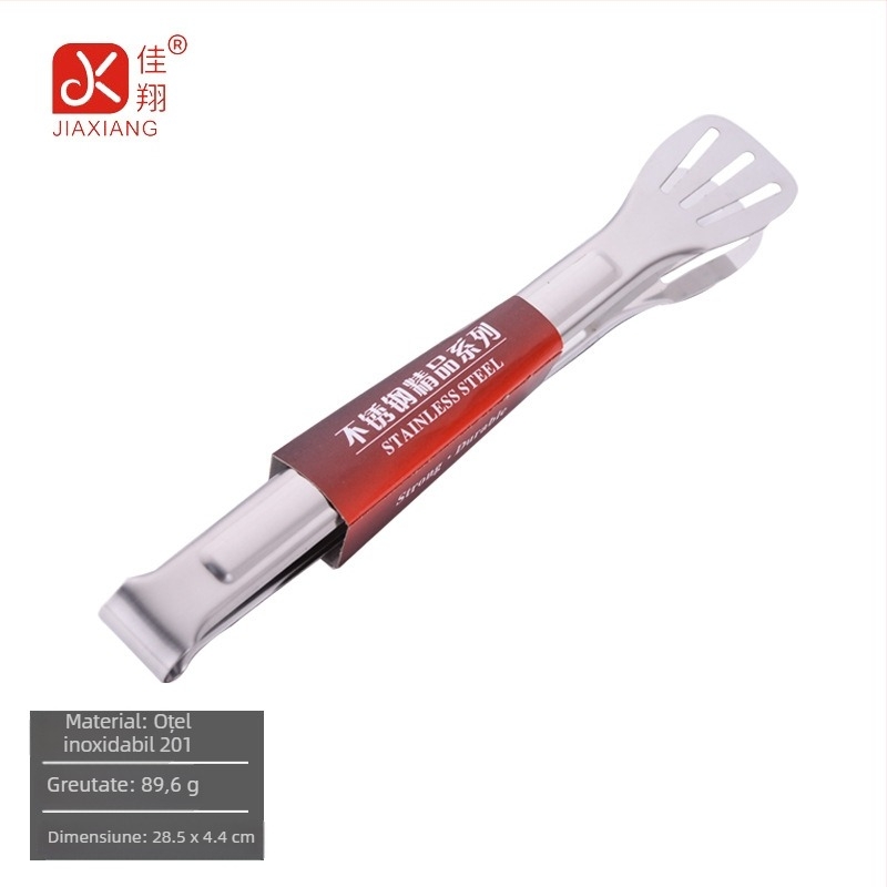 Clip de alimente din oțel inoxidabil 304 pentru grătar exterior și bucătărie, clips pentru carne — multifuncțional, rezistent la temperaturi înalte, rezistent la rugină, protecție împotriva arsurilor