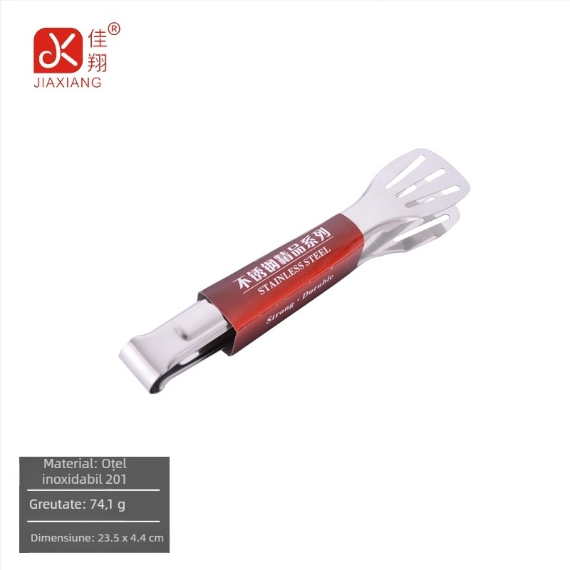 Clip de alimente din oțel inoxidabil 304 pentru grătar exterior și bucătărie, clips pentru carne — multifuncțional, rezistent la temperaturi înalte, rezistent la rugină, protecție împotriva arsurilor